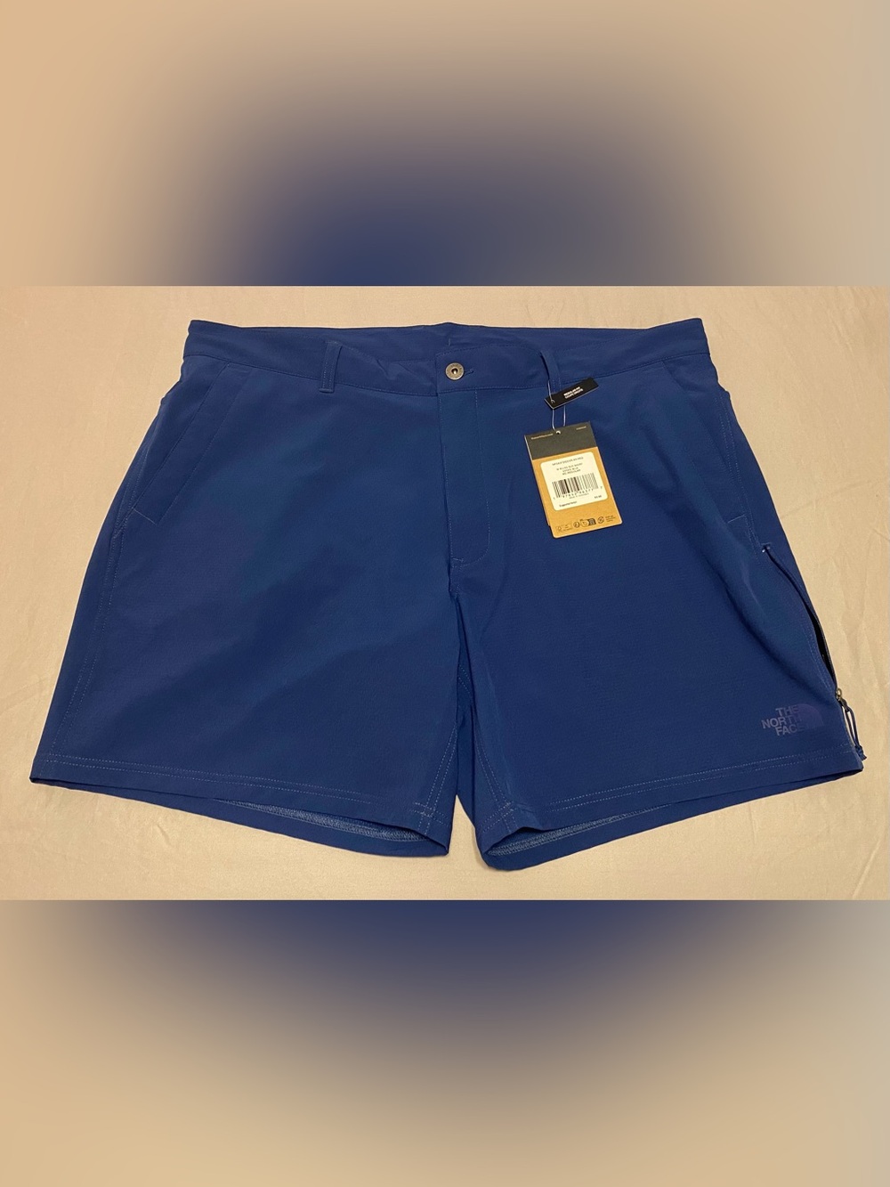 The North Face Rolling Sun Shorts Men’s Size 40 Estate Blue Hiking Outdoor NWT